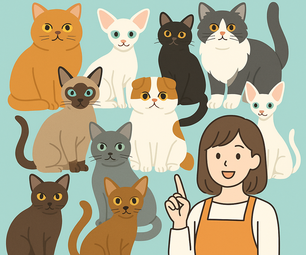 毛が抜けにくい猫10選
