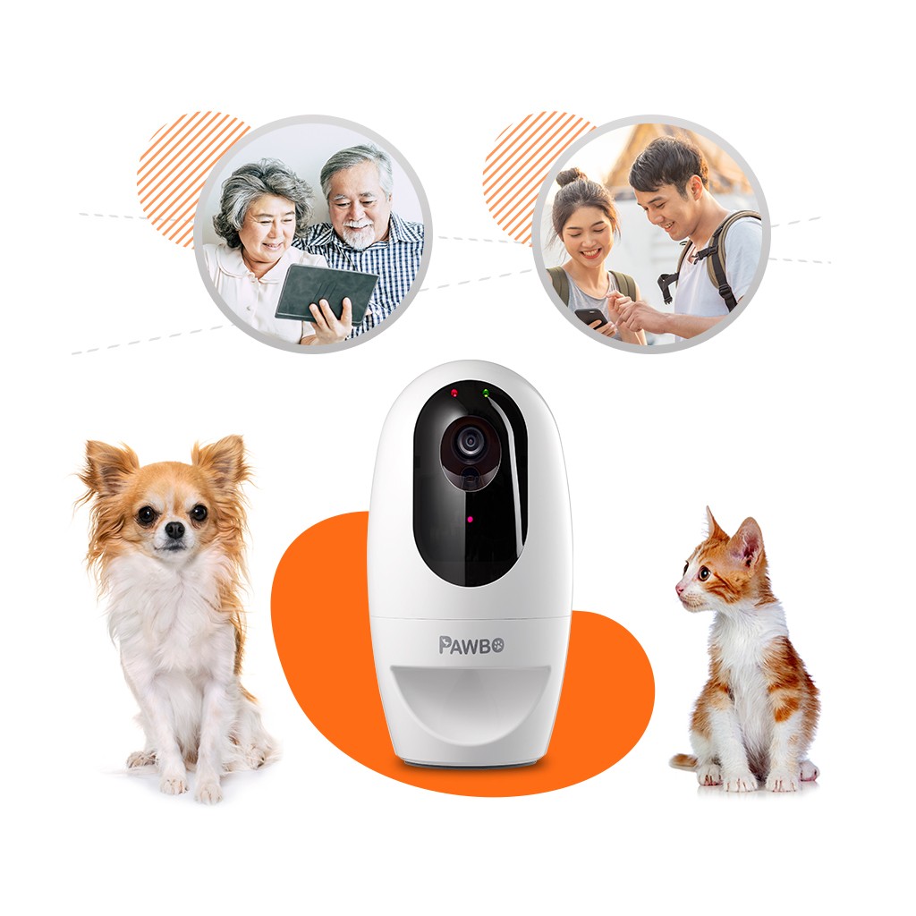 寵物攝影機推薦Pawbo的寵物互動攝影機