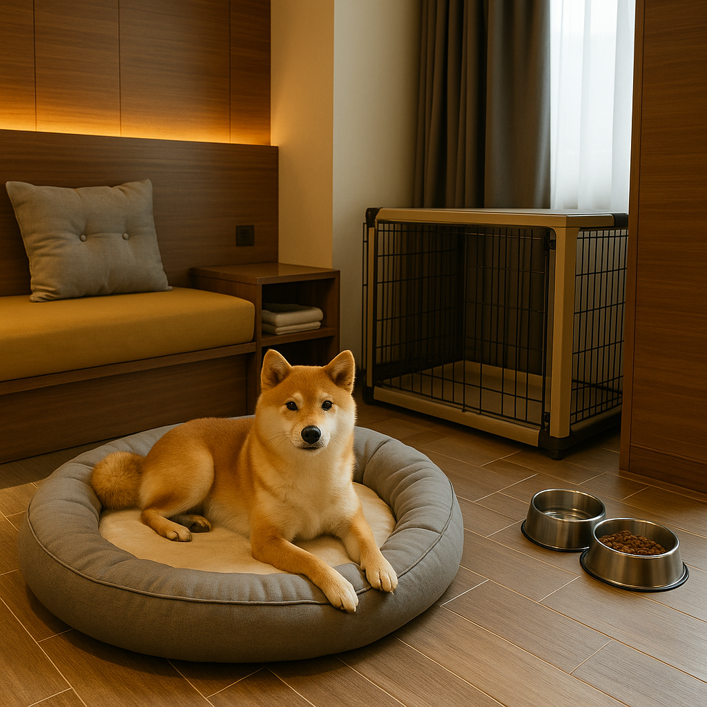 Taiwan luxury pet hotel room example