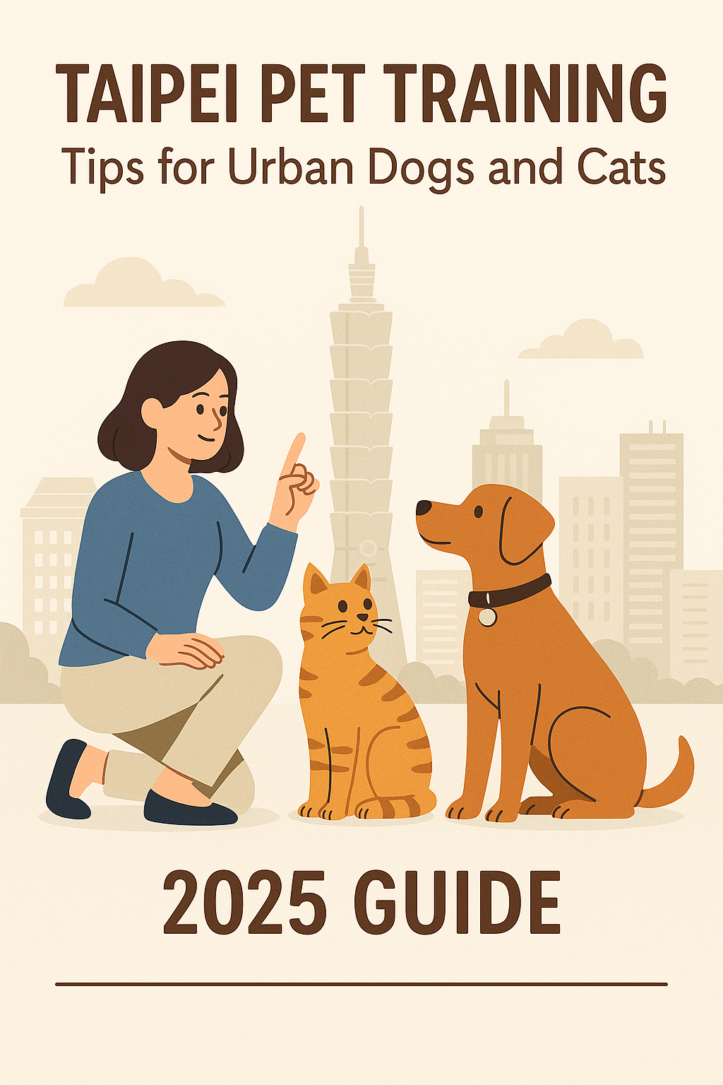 Taipei Pet Training Tips for Urban Dogs and Cats