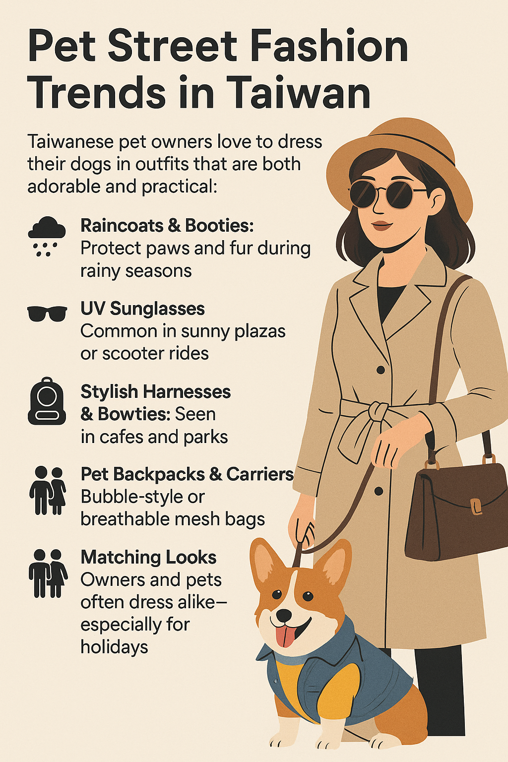 Pet Street Fashion Trends in Taiwan