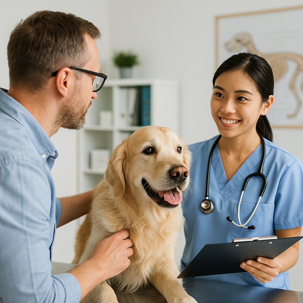 Heatstroke care for dog in hot Taiwan summer