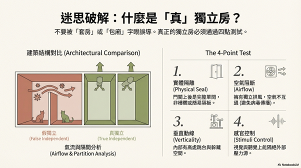 貓獨立房間定義的4個重點
