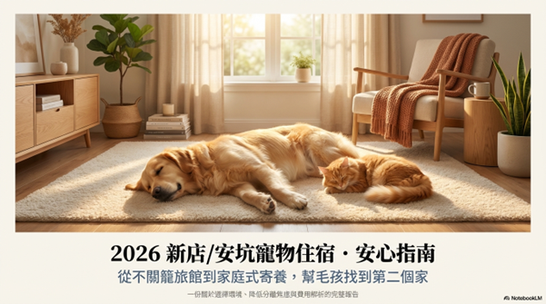 新店安坑寵物住宿安心指南