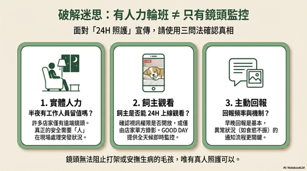 新竹/竹北寵物旅館照護監控迷思