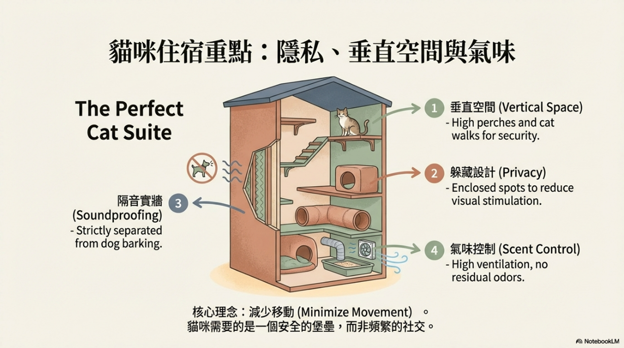 新店寵物旅館：貓咪住宿重點 