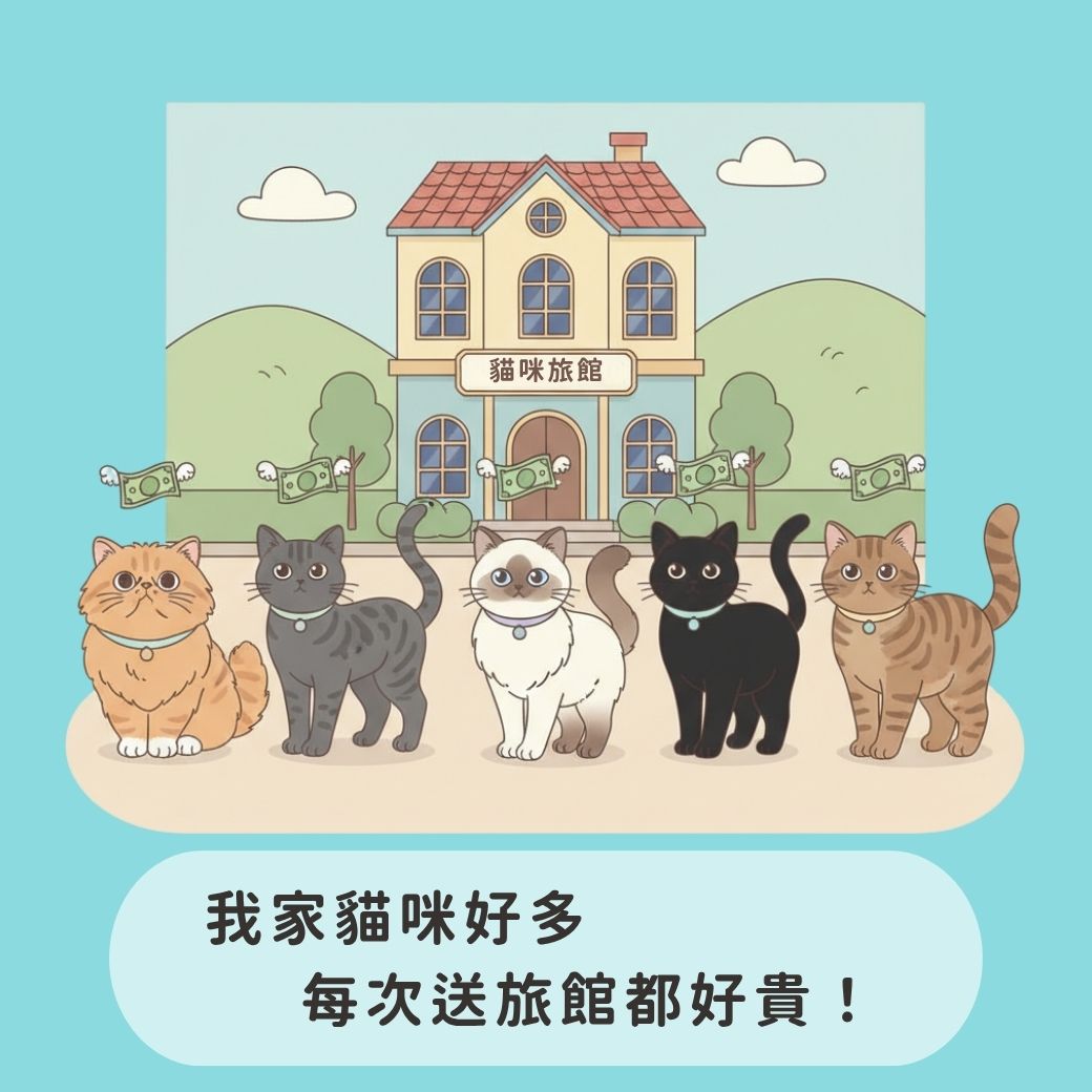 貓咪保姆到府照顧 鏟砂 餵食 陪玩